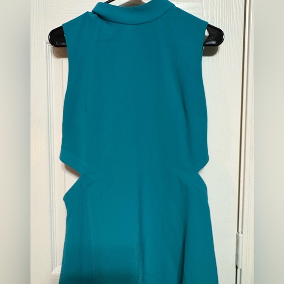 Ted Baker Teal Sleeveless Dress - Picture 1 of 6